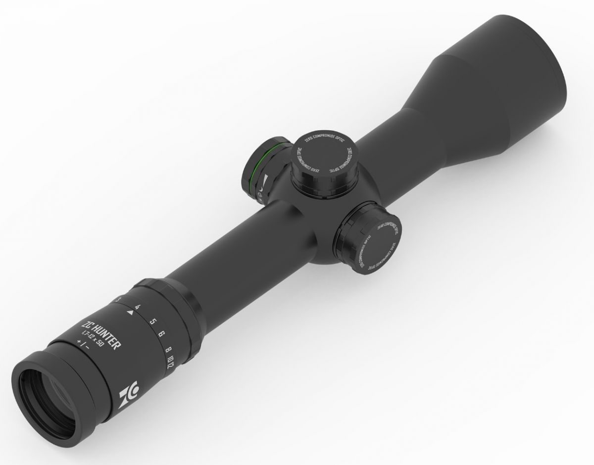 Zero Compromise Optic ZC Hunter 1.7-12x50 MHR SFP